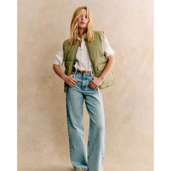 Sezane Jackets & Blazers - La Maille Sezane Enrica Jacket in Khaki Size 38 / US 6 / M✨